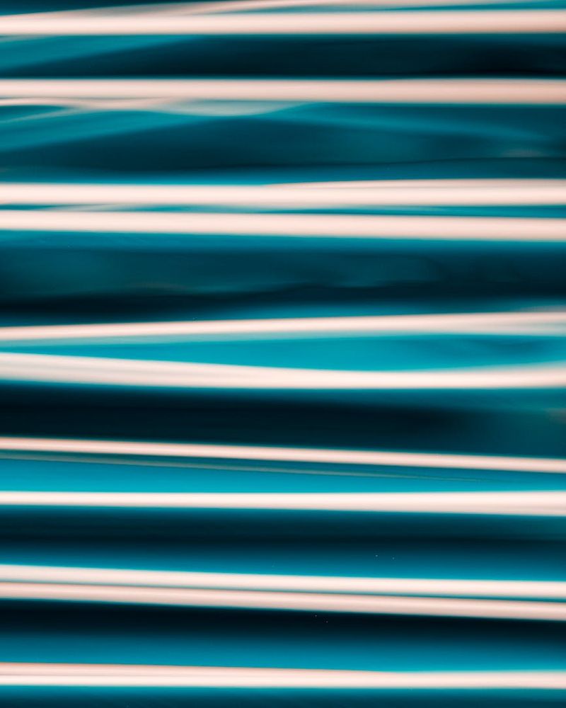 Abstract glowing lines representing yoga energy and balance